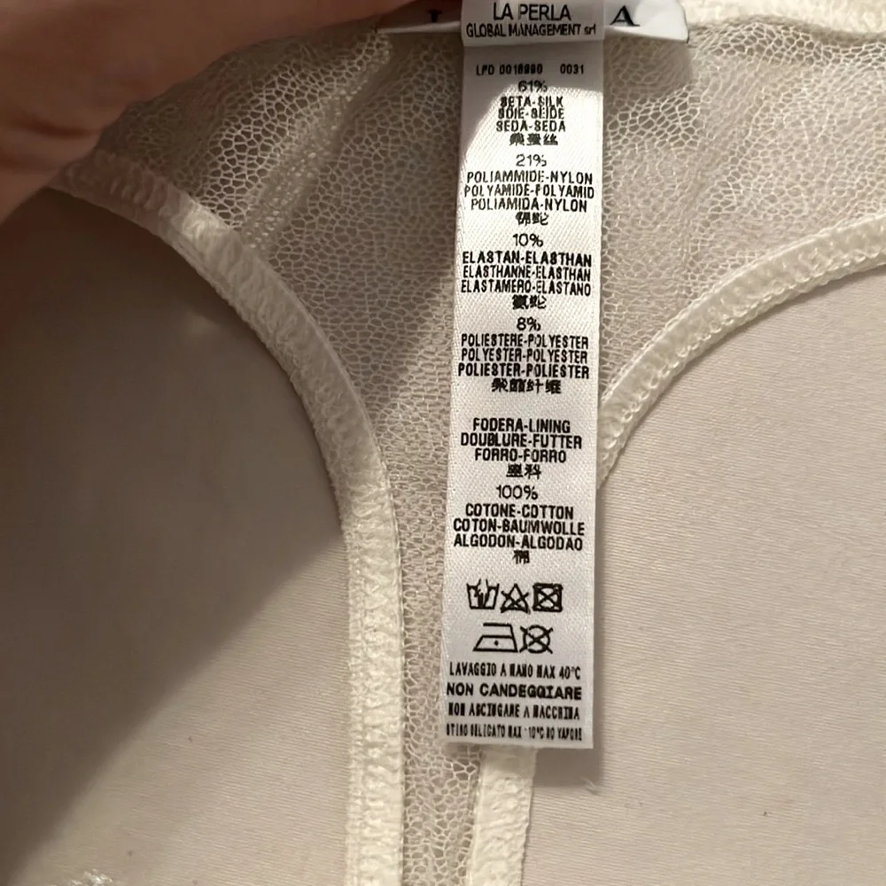 La Perla white thong. NWOT - Picture 6 of 8